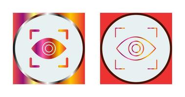 Eye Scan Vector Icon