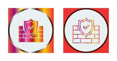 FireWall Vector Icon