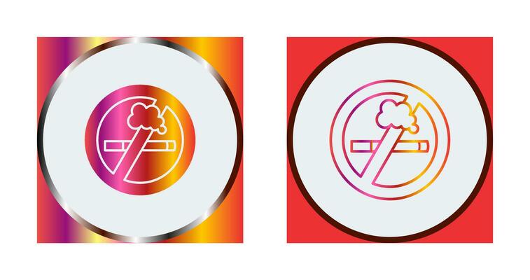 No Smoking Vector Icon