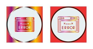 Error Code Vector Icon