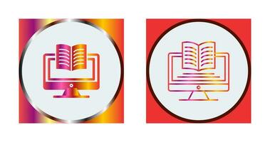 Digital Learning Vector Icon