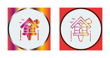 Birdhouse Vector Icon