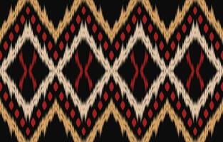 Ethnic abstract ikat art. Aztec ornament print. geometric ethnic pattern seamless  color oriental.  Design for background ,curtain, carpet, wallpaper, clothing, wrapping, Batik, vector illustration.