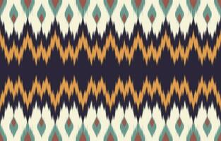 Ethnic abstract ikat art. Aztec ornament print. geometric ethnic pattern seamless  color oriental.  Design for background ,curtain, carpet, wallpaper, clothing, wrapping, Batik, vector illustration.