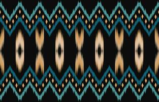 Ethnic abstract ikat art. Aztec ornament print. geometric ethnic pattern seamless  color oriental.  Design for background ,curtain, carpet, wallpaper, clothing, wrapping, Batik, vector illustration.