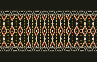 Ethnic abstract ikat art. Aztec ornament print. geometric ethnic pattern seamless  color oriental.  Design for background ,curtain, carpet, wallpaper, clothing, wrapping, Batik, vector illustration.