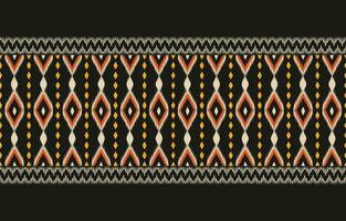 Ethnic abstract ikat art. Aztec ornament print. geometric ethnic pattern seamless  color oriental.  Design for background ,curtain, carpet, wallpaper, clothing, wrapping, Batik, vector illustration.