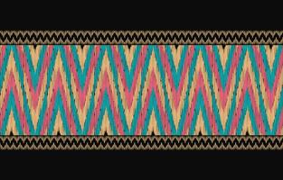 étnico resumen ikat Arte. azteca ornamento impresión. geométrico étnico modelo sin costura color oriental. diseño para antecedentes ,cortina, alfombra, fondo de pantalla, ropa, envase, batik, vector ilustración.