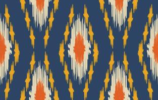 Ethnic abstract ikat art. Aztec ornament print. geometric ethnic pattern seamless  color oriental.  Design for background ,curtain, carpet, wallpaper, clothing, wrapping, Batik, vector illustration.