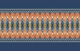 Ethnic abstract ikat art. Aztec ornament print. geometric ethnic pattern seamless  color oriental.  Design for background ,curtain, carpet, wallpaper, clothing, wrapping, Batik, vector illustration.