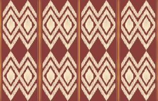 Ethnic abstract ikat art. Aztec ornament print. geometric ethnic pattern seamless  color oriental.  Design for background ,curtain, carpet, wallpaper, clothing, wrapping, Batik, vector illustration.