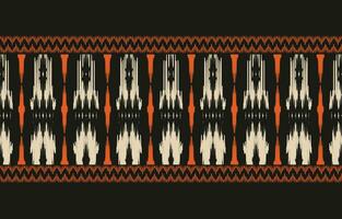 Ethnic abstract ikat art. Aztec ornament print. geometric ethnic pattern seamless  color oriental.  Design for background ,curtain, carpet, wallpaper, clothing, wrapping, Batik, vector illustration.