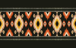 étnico resumen ikat Arte. azteca ornamento impresión. geométrico étnico modelo sin costura color oriental. diseño para antecedentes ,cortina, alfombra, fondo de pantalla, ropa, envase, batik, vector ilustración.