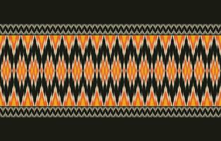 Ethnic abstract ikat art. Aztec ornament print. geometric ethnic pattern seamless  color oriental.  Design for background ,curtain, carpet, wallpaper, clothing, wrapping, Batik, vector illustration.