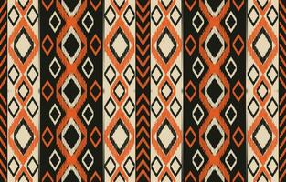 Ethnic abstract ikat art. Aztec ornament print. geometric ethnic pattern seamless  color oriental.  Design for background ,curtain, carpet, wallpaper, clothing, wrapping, Batik, vector illustration.