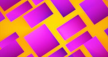 Yellow patterns futuristic energy glowing from rectangles and squares background photo