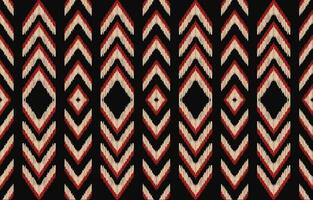 Ethnic abstract ikat art. Aztec ornament print. geometric ethnic pattern seamless  color oriental.  Design for background ,curtain, carpet, wallpaper, clothing, wrapping, Batik, vector illustration.