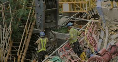 constructeurs à travail dans Hong kong video