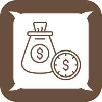 Time Is Money Vector Icon