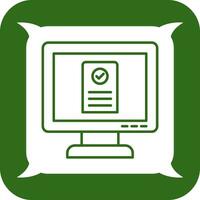 Online appointment Vector Icon