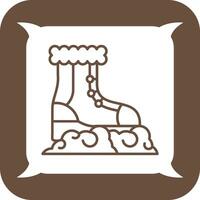 Snow Boots Vector Icon