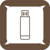 USB Drive Vector Icon