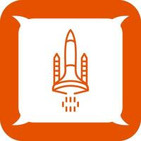 Space Shuttle Vector Icon