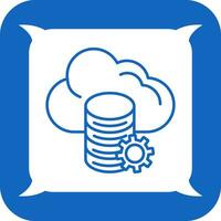 Cloud Data Vector Icon