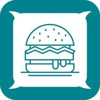 Hamburger Vector Icon