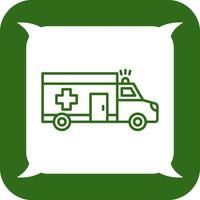 Ambulance Vector Icon