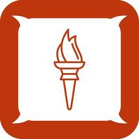 Torch Vector Icon