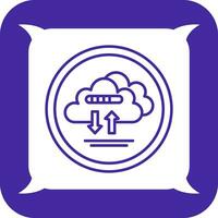 Cloud Data Vector Icon