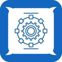 Automated Process Vector Icon