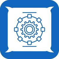 Automated Process Vector Icon