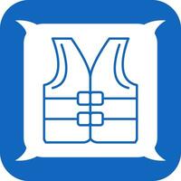 Life jacket Vector Icon