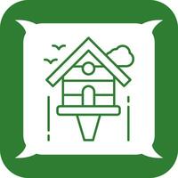 Birdhouse Vector Icon