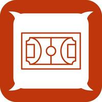 Football Field Vector Icon