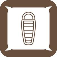 Sleeping Bag Vector Icon