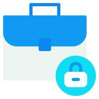 Corporate Data Protection icon vector