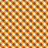 Seamless Autumn Checkered Pattern vector