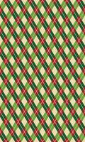 Seamless Geometrical Checkered Pattern On Beige Background vector