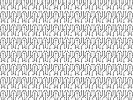 Modern Circuit Board Technology Pattern Background vector