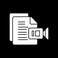 Video File Vector Icon Design