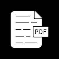 PDF Document Vector Icon Design