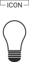 Light bulb icon design vector