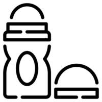 Deodorant Application icon vector