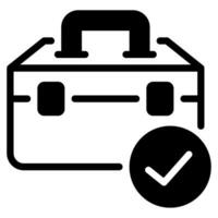 Coping Toolbox Icon Illustration, for uiux, infographic, etc vector