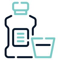 Mouthwash icon Illustration vector