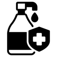 Sanitizer Gel icon vector