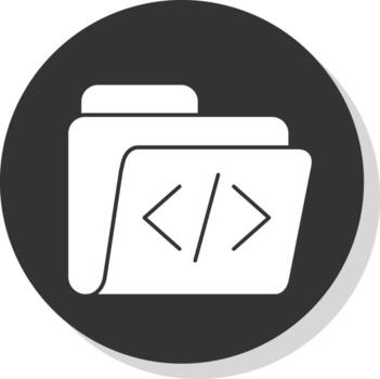 codificación vector icono diseño